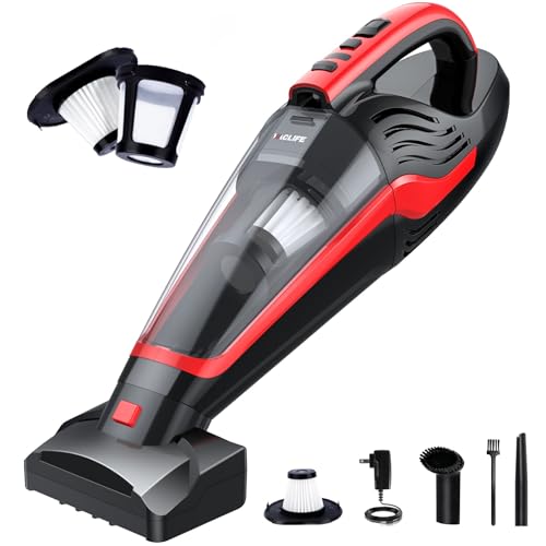 VacLife Handheld Vacuum for Pet Hair - Car Vacuum Cleaner Cordless Rechargeable, Hand Held...