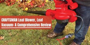 CRAFTSMAN Leaf Blower, Leaf Vacuum